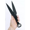 Kunai długi 32cm ze stali czarnej klasyczny