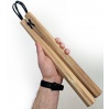 Ciężkie Ośmiokątne zwężane nunchaku Dębowe