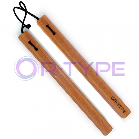 Ciężkie Ośmiokątne zwężane nunchaku Dębowe