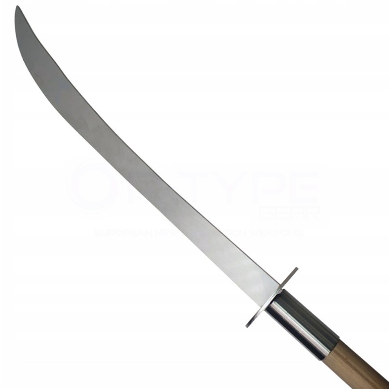 Włócznia Naginata ze stalowym ostrzem